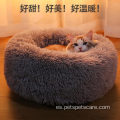 cama de felpa larga y cálida cama de gato de lujo